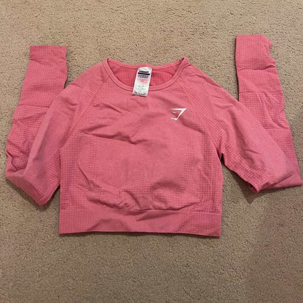 Gym shark Pink top